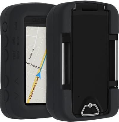 kwmobile Hoesje geschikt voor Garmin Foretrex 601 / 701 - Beschermhoes voor handheld GPS - Back cover in zwart