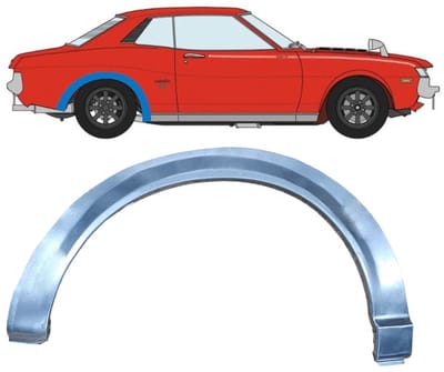 Reparatiepaneel achterspatbord voor Toyota Celica 1971-1978 / Rechts