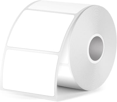 Thermische labels 40x30mm - 300 stuks - Vinyl waterproof - Verwijderbaar voor thermische printers - SnelShoppen