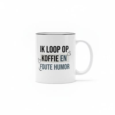 Nevolis® | Koffiemok 330ml met Uniek Design | Ontwerp Jouw Eigen Mok | Handgemaakt Cadeau voor Koffieliefhebbers | Gepersonaliseerd op Aanvraag | Enkel of Grote Bestelling