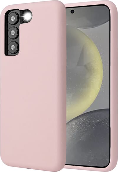 Hoesje geschikt voor Samsung Galaxy S24 - Mat Back Case Roze
