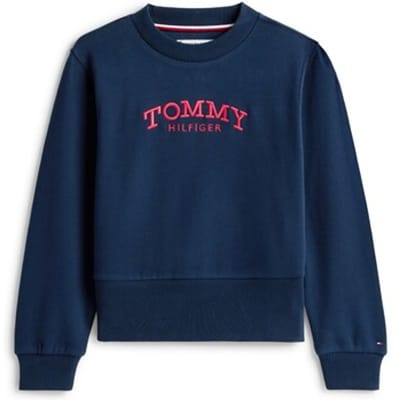 Sweatshirt Tommy Hilfiger High Rib Hem Crew Neck - Fashion Wear - Kinderen