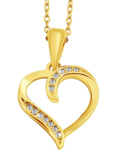 AKZENT Akzent Dames hanger "Helina" van 925 Sterlingzilver, gerhodineerd, duurzaam