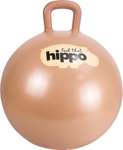 FIND THAT HIPPO Springbal - Oranje - Ø45 Cm - Inclusief Pomp - Motoriek En Balans - 2 Jaar