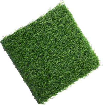 Kunstgras Tegels - Nepgras Matten - Buitenruimte Verfraaien - Weerbestendig Materiaal - 30 x 30 x 3 cm - Groen