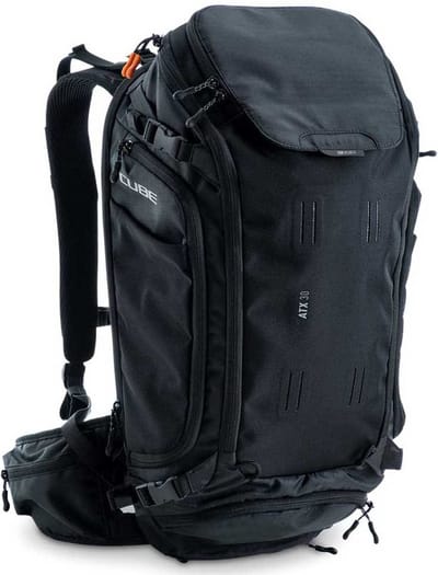 CUBE Rugzak ATX 30 - Rugtas - Met regenhoes & helmhouder - Reflecterend - MOLLE systeem - Polyester - 30 Liter - Zwart