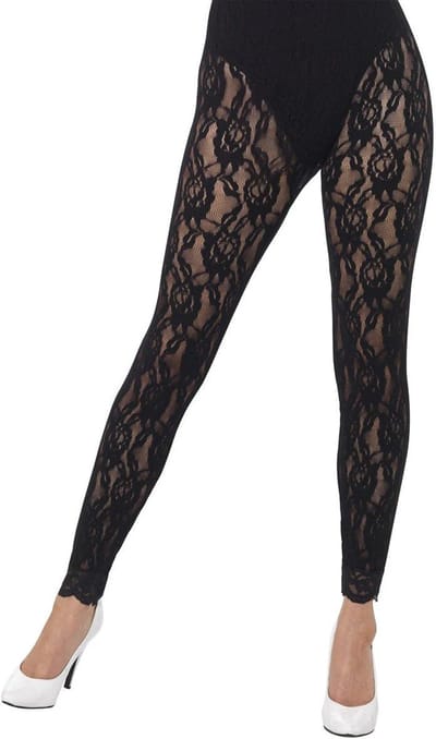 80s Lace Leggings