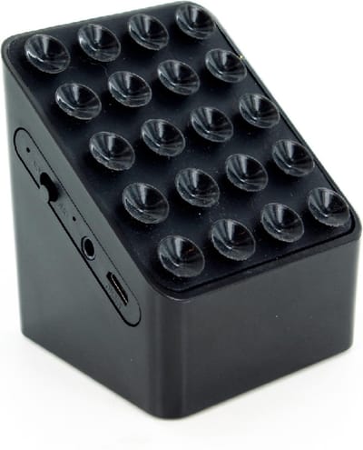 Benson Bluetooth luidspreker met telefoonhouder - 3W - 10m bereik - snelle laadtijd - compact - zwart