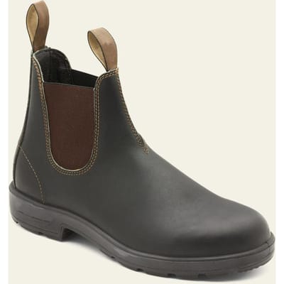 Luxe Schoenen Voor Mannen Leren Laarzen Mode Chelsea Laarzen Retro Koppels Enkellaars Mannen Martin Booties Zapatos De Seguridad Hombre 43 black