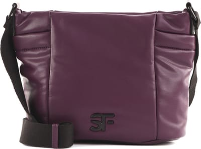 SURI FREY Schoudertas Baggy Handbag With Zipper Purple Paars