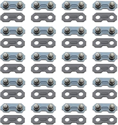 Dailygoods- Zaagkettingschakels 20 Stuks - Geschikt voor 1,3 mm/3/8LP Kettingen - Metaal - 66-84 Schakels - Eenvoudig te Installeren - Robuust en Duurzaam - Kettingzaagschakels