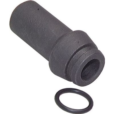 12x2mm Gefosfateerd Stalen Rechte fitting met Lasverbinding 630bar O-ring ISO 8434-1 [2 Stuks]