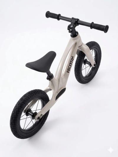 Promax - Loopfiets - BB521 - Sportief - Grijs