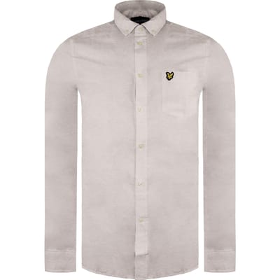 Lyle & Scott Regular Fit Heren Oxford Overhemd