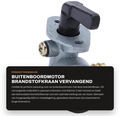 Dailygoods- Brandstofkraan Vervanging 22-815045 - Buitenboordmotor - ABS/metaallegering - 2-takt - Onderdeelnummer - 1 stuk