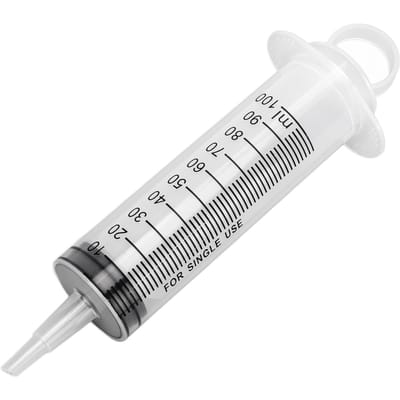 Motorfiets Hydraulische Schijfrem Ontluchtingskit 100ML Spuit 50cm Slang Universeel voor Motorfietsen Scooters
