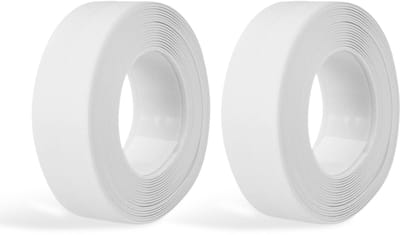 Allecto - Sealing Tape Set - Zelfklevende Waterdichte Tape voor Badkamer, Keuken en Toilet - 38 mm x 3.2 m - Pack van 2