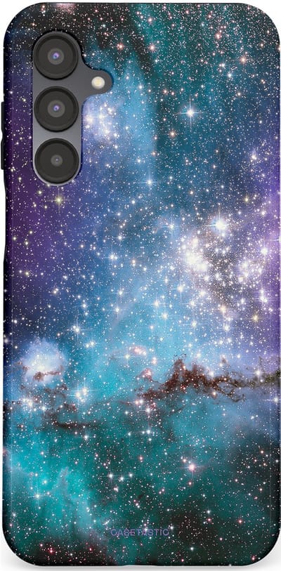 Casetastic Hoesje Geschikt voor Samsung A16 - Stijlvolle Beschermende Duo-layer Case - Nebula nachtdroom
