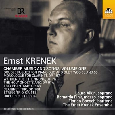 Laura Aikin, Bernarda Fink, Florian Boesch, The Ernst Krenek Ensemble - Krenek: Chamber Music And Songs - Volume One (CD)