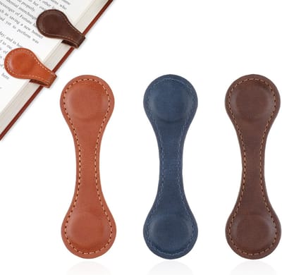 Leer Magnetische Boekenleggers - Dubbelzijdige Retro Boekenleggers - Handgemaakte Persoonlijke Boekenleggers - Schattige Leesaccessoires voor Boekenwurm - Perfect Leescadeau
