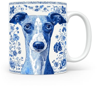 Mok Greyhound Beker voor koffie of tas voor thee, cadeau voor dierenliefhebbers, moeder, vader, collega, vriend, vriendin, kantoor, opa, oma, hond, kerst, sinterklaas, verjaardag