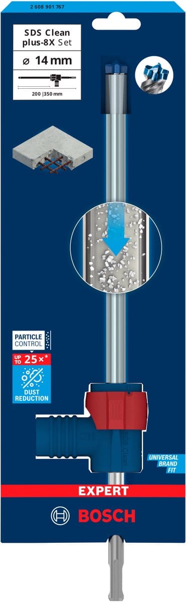 Bosch Accessories 2608901767 2608901767 Hardmetaal Hamerboorset 14 mm Gezamenlijke lengte 350 mm SDS-Plus 1 stuk(s)