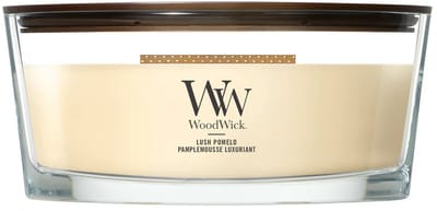 WoodWick Hearthwick - Lush Pomelo - Ellipse Geurkaars - 50 branduren