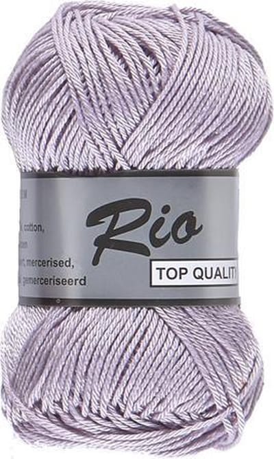 Lammy Yarns Rio katoen garen - lila (063) - naald 3 a 3,5 mm - 5 bollen