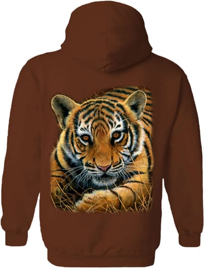 Tijger Welpje Tiger Cub The Coloured House Hoodie S