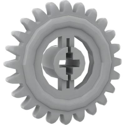 10 stuks 3650 Tandwielserie DOE-HET-ZELF Compacte Deeltjes Bouwsteen Passend Tandwiel Roterend Platform Tandwiel Differentieel Tandwiel Tandwielrek 10pcs lichtgrijze kleur