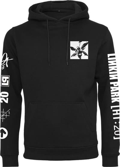 Merchcode Linkin Park - Linkin Park Anniversary Logo Hoodie/trui - XS - Zwart