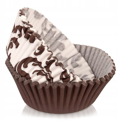 60 Papieren Muffinvormpjes 7,5 cm - Bakplezier
