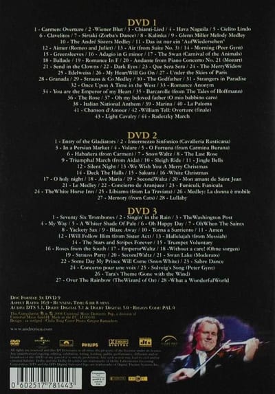 André Rieu - 100 Greatest Moments (3 DVD)