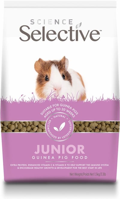 Supreme Science Selective Guinea Pig Junior - Caviavoer - 1.5 kg