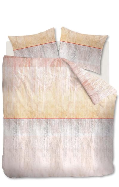 Beddinghouse Libby Dekbedovertrek - Lits-jumeaux - 260x200/220 cm - Orange