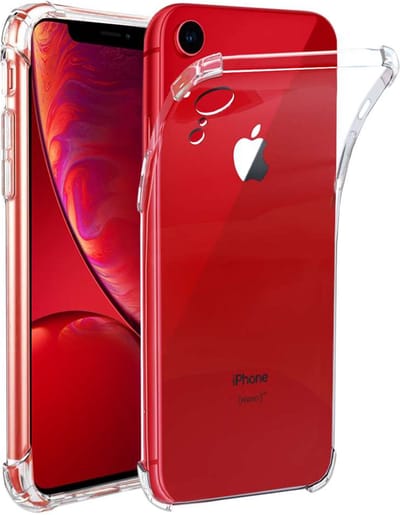 ebestStar - Hoes geschikt voor iPhone XR Apple, Silicone Slim Cover Case, Versterkte Hoeken en Randen hoesje, Transparant
