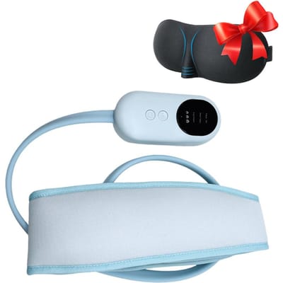 Elektrische Airbag Hoofdmassager Warme Kompres Hoofdband Hoofd Hoofdhuid Lifting Diepe Massage Sjaal Hoofdpijn Vermoeidheid Verlichting Acupressuur black