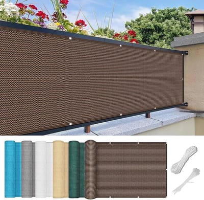 Privacyscherm Balkon 180 x 850 cm – Wind- en UV-Bescherming voor Tuin en Terras