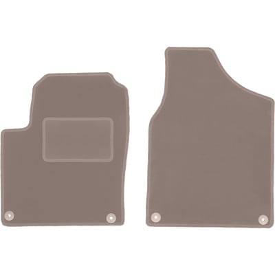 Beige voormatten voor: Seat Alhambra I minivan (1995-2010)
