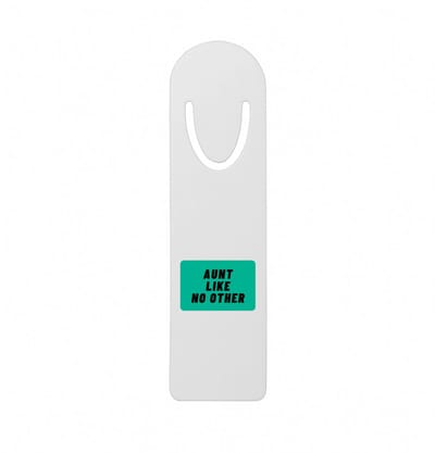 Hacebo® - aunt like no other metalen boekenlegger - Tante - geweldige tante - niemand anders - verjaardag - cadeau - kado - bedankje - geschenk Bladwijzer boekenleggers - 12.7 cm x 3.2cm