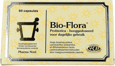 Bio-Flora Capsules - 60 Capsules - Voedingssupplementen - biotica supplementen