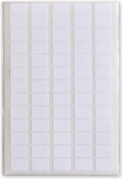 Soho Etiketten 12 X 8 Mm Papier Wit 390 Stuks