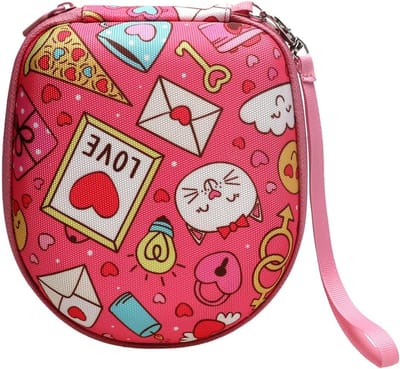 Draadloze Kinderkoptelefoon Roze - Lichtgewicht Bluetooth Hoofdtelefoon met Veilige Geluidslimiet