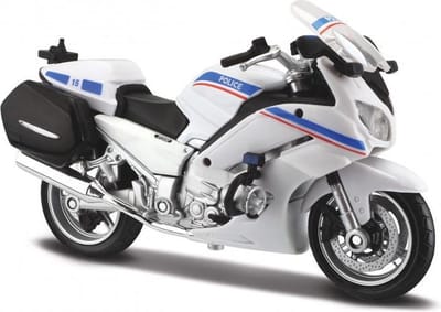 Maisto Yamaha Fjr 1300 - Modelauto - Schaal 1:18 - Wit/Blauw/Rood