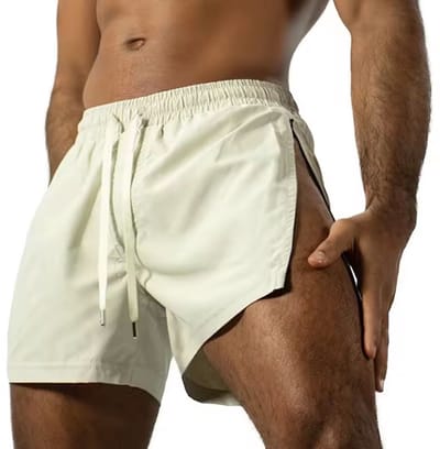 Korte casual sportbroek - Ritssluiting zijkanten - Luchtig - Fitness - Zomer