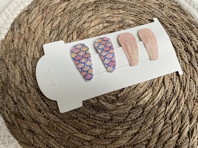 klikklak haarspeldjes Charlie 4cm - Babyhaarclipjes - Kinderhaaraccessoires - Haarspeldjes kinderen - Haaraccessoires meisjes - Haarspeldjes baby - Kinder haarspeldjes - Kinder haarclips - Haarspeldjes kind