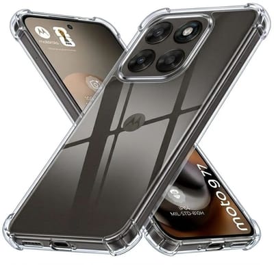 Transparant Hoesje Geschikt voor Motorola Moto G77 | Schokbestendig TPU | Back Cover | Dun | Flexibel | Shockproof | Doorzichtig