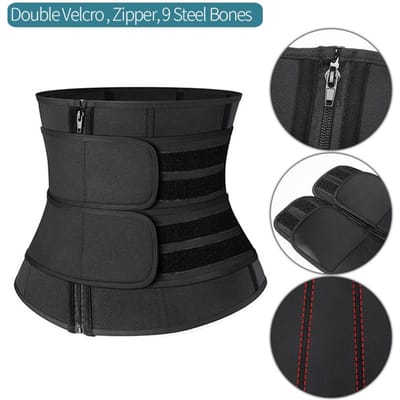 Gaine amincissante taille ventre gaine amincissante gaines amincissantes perte de poids gaine sculptante façonneur de ventre ceinture modelante façonneur de corps femme corset XXXL black