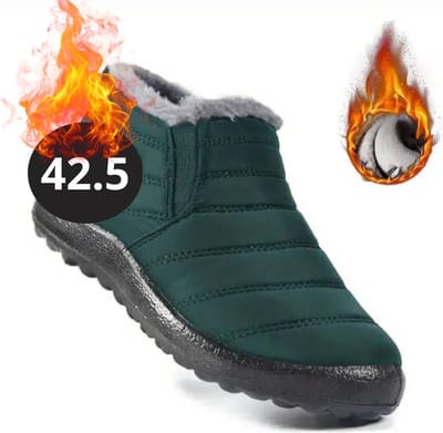 Bovista Snowboots - Sneeuwschoenen - Sneeuwboots - Dames - Wintersport - Ski - Skischoenen - Donker Groen - 42.5 - Laag