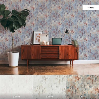 RUIG BETONLOOK BEHANG | Industrieel - beige blauw bruin - A.S. Création Metropolitan Stories 2